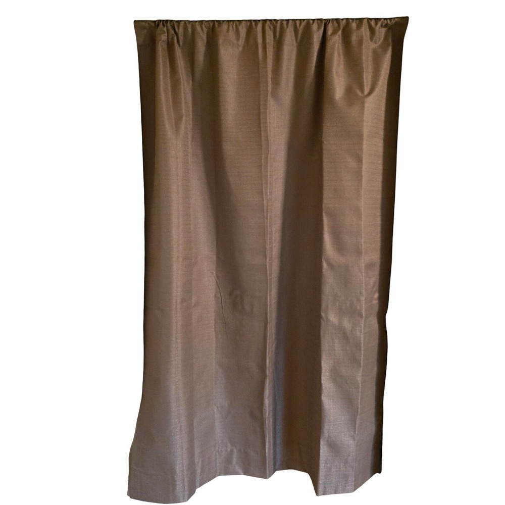 Two Room Darkening Window Curtains Beige in Color 55"‎ x 41" - 2 Available